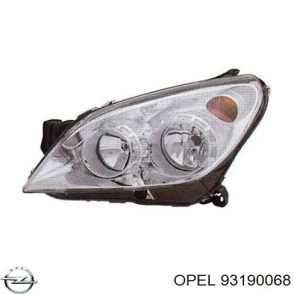 Основна фара - вставка General Motors 93190068 ціна, від 138.29 USD