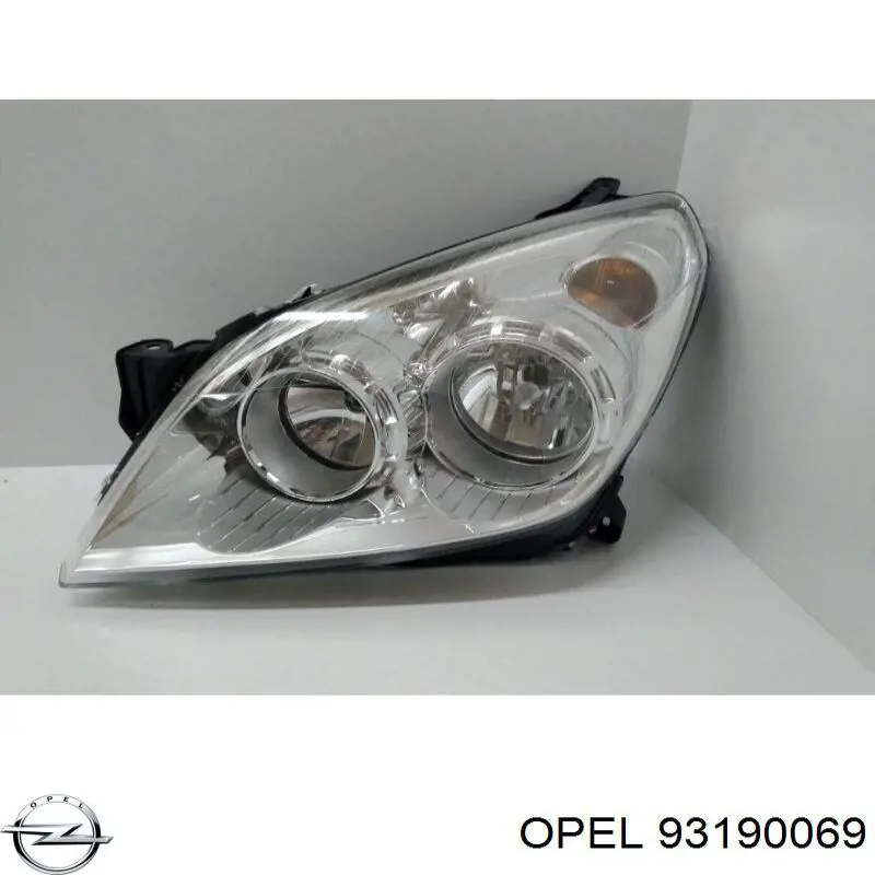 Купити 93190069 Opel Основна фара в зборі ліва