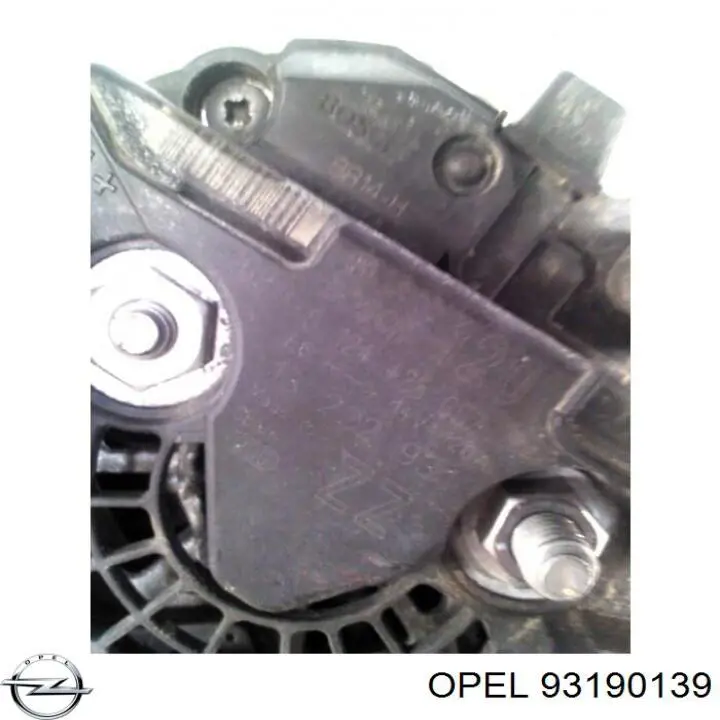 Генератор автомобільний Opel 93190139