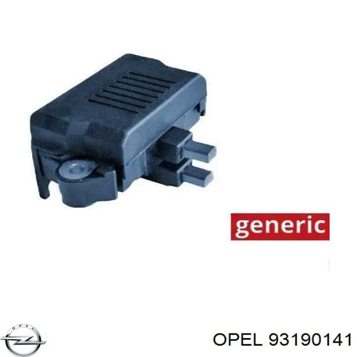 Реле зарядки генератора Opel 93190141 ціна, від 25.79 USD