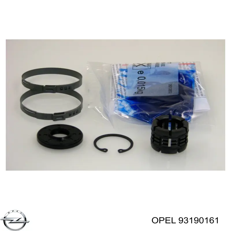 Ремкомплект рульової рейки (механізму) г/у, (комплект ущільнень) Opel Corsa 100 (F08, F68) (Опель Корса)