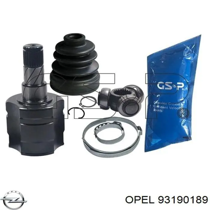 Шарнір кутових швидкостей передній лівий Opel 93190189 ціна, від 29.26 USD