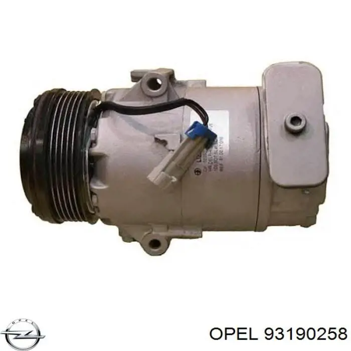 Компресор системи кондиціювання Opel 93190258 ціна, від 287.76 USD