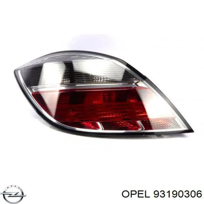 93190306 Opel ліхтар задній лівий