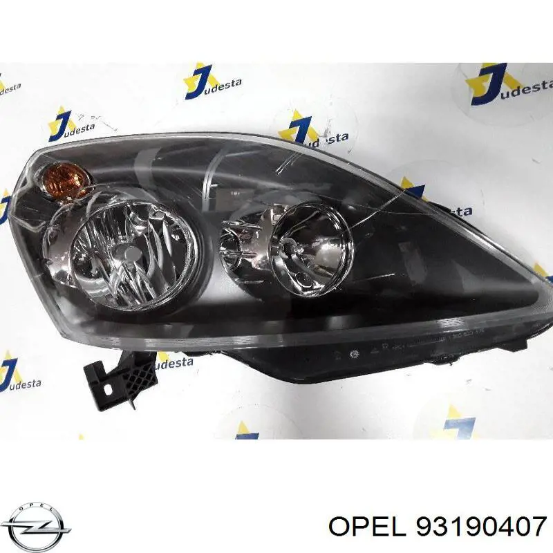 Фара права 93190407 Opel