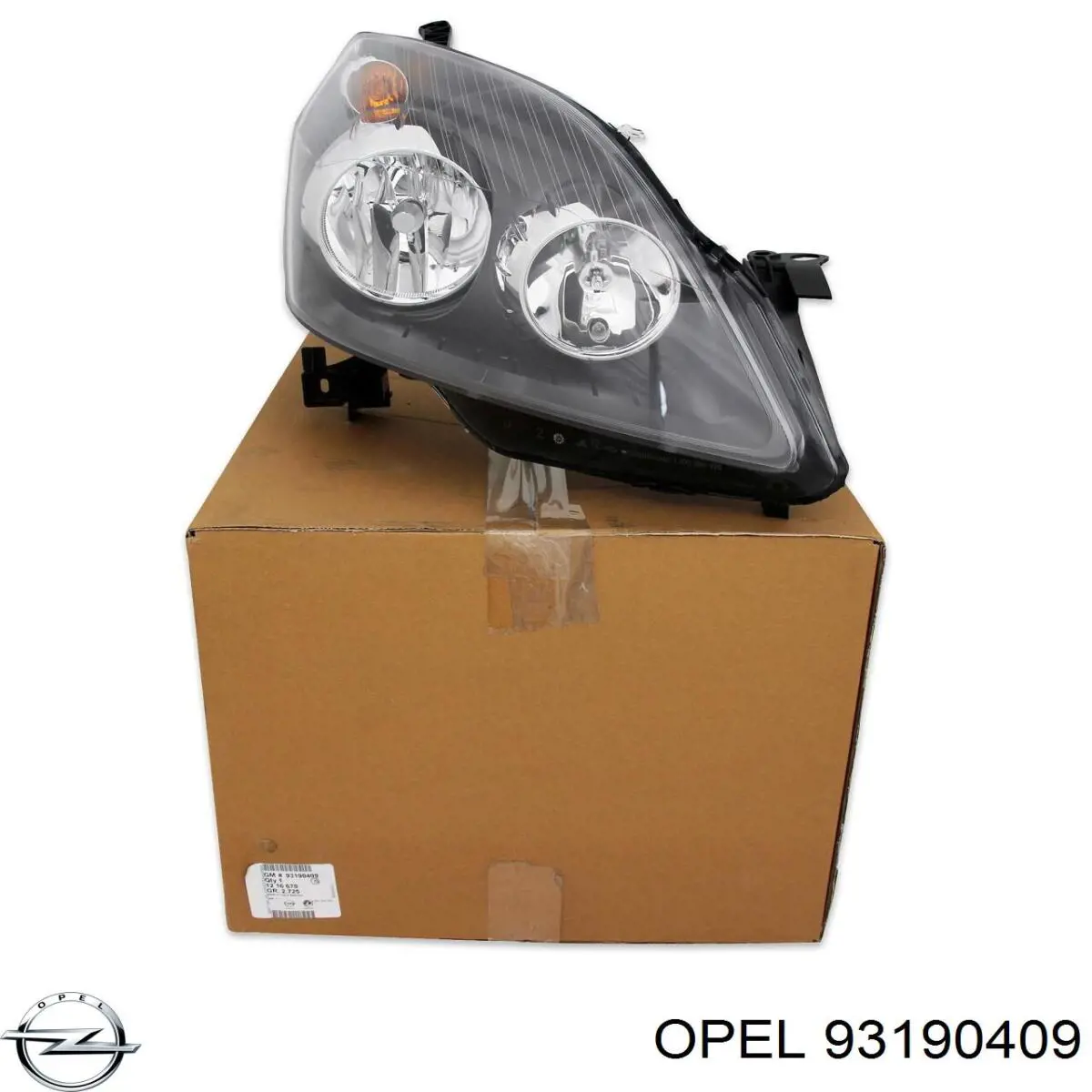 Купити 93190409 Opel Права блок фара