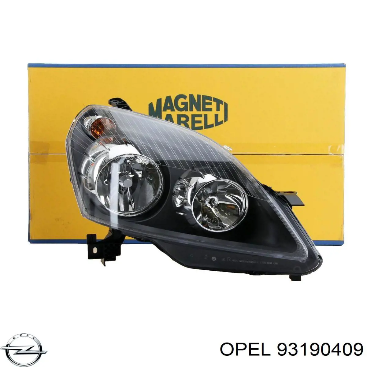 Фара правая Opel 93190409 ціна, від 145.79 USD