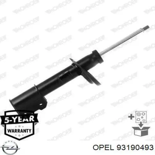 Амортизатор передній, правий Opel 93190493 ціна, від 74.49 USD