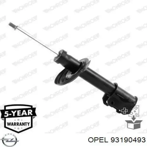 Купити 93190493 Opel Амортизатор передній, правий