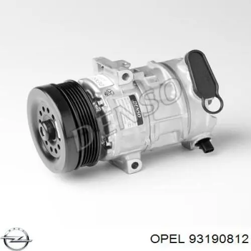 Компресор системи кондиціювання Opel 93190812 ціна, від 149.80 USD
