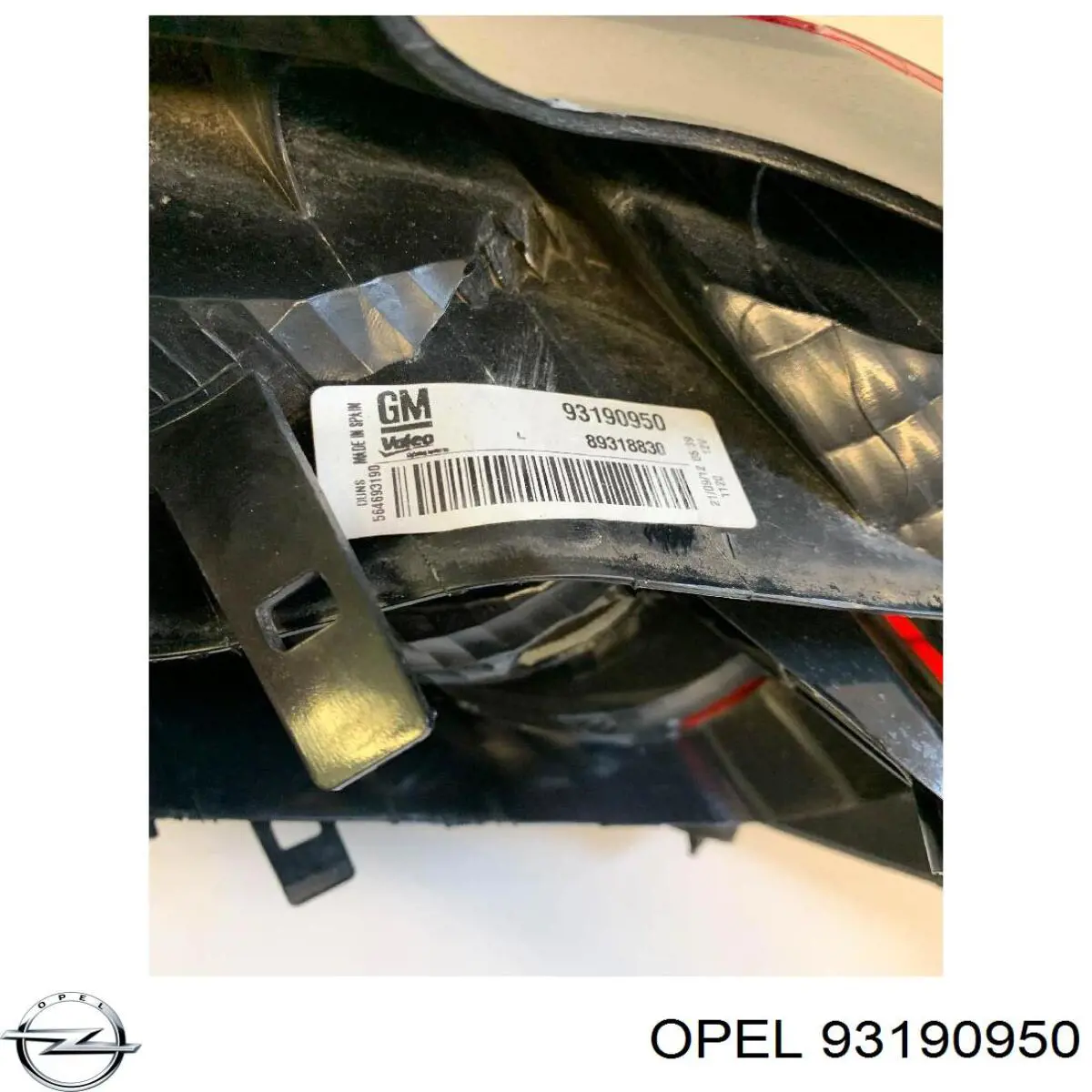 Ліхтар задній лівий Opel 93190950 ціна, від 49.72 USD