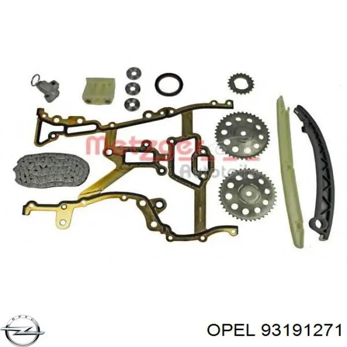 Купити 93191271 Opel Комплект ланцюга ГРМ