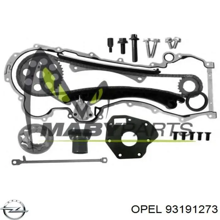 Купити 93191273 Opel Комплект ланцюга ГРМ