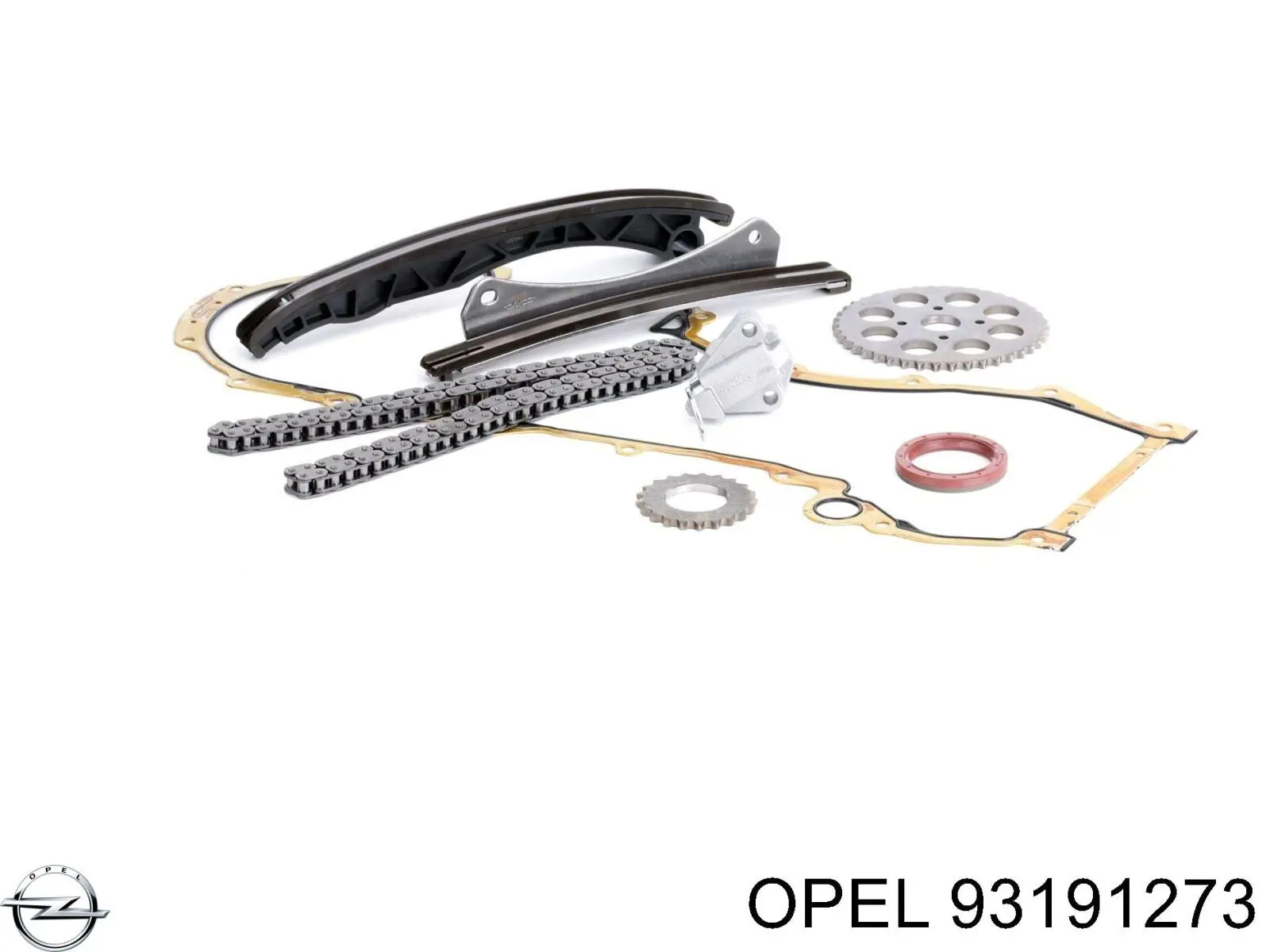 Комплект ланцюга ГРМ 93191273 Opel