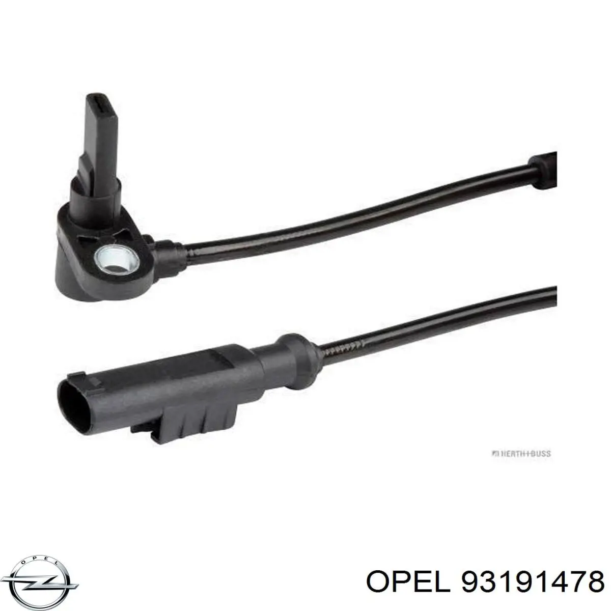 Купити 93191478 Opel Датчик АБС (ABS) передній