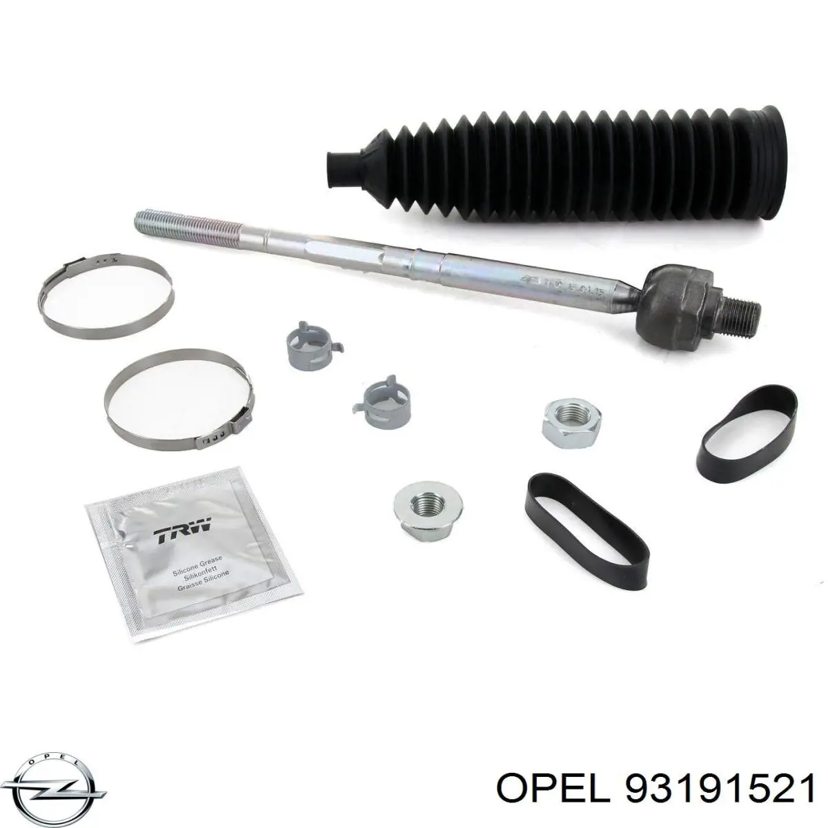 Тяга рульова поперечна Opel 93191521 ціна, від 12.45 USD
