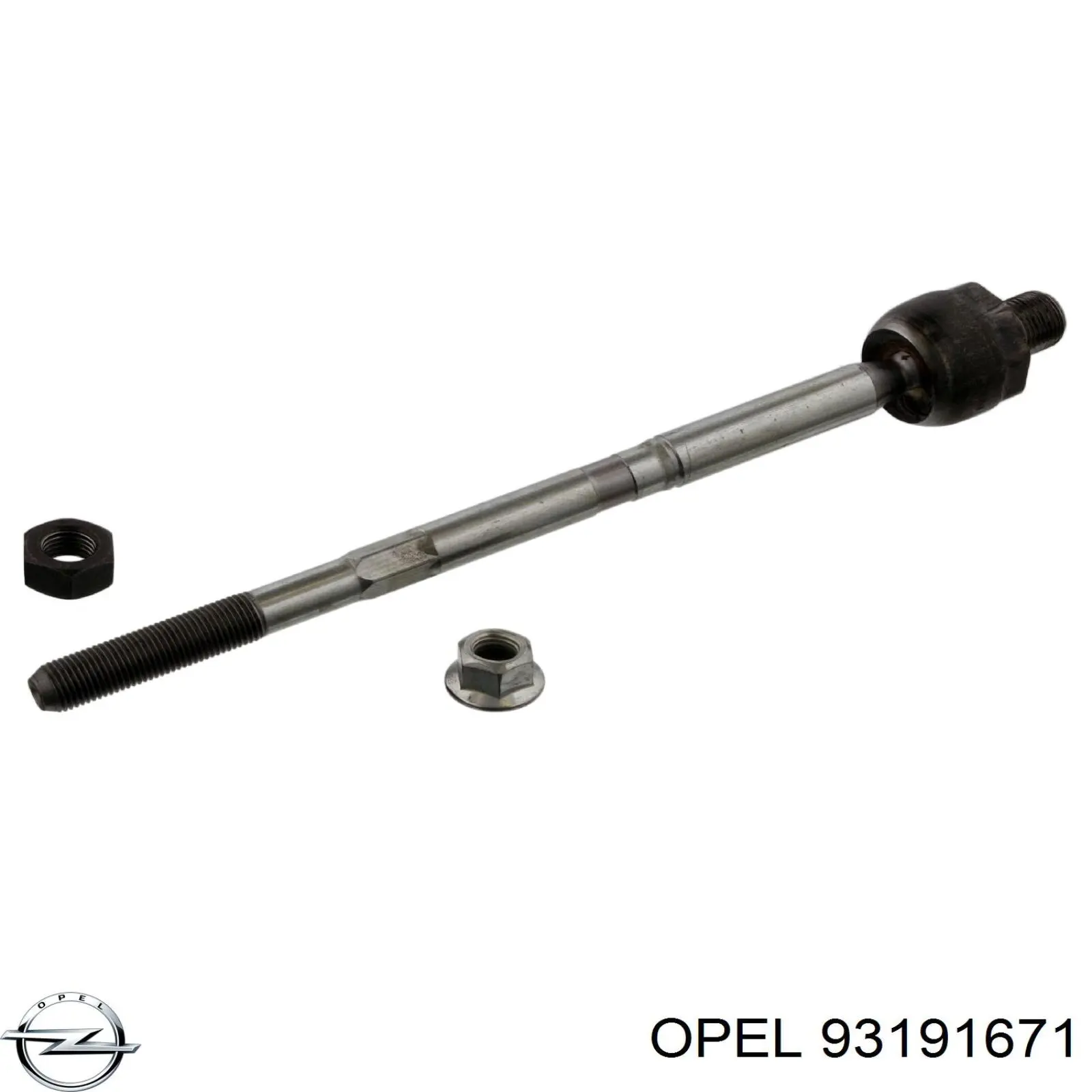 Тяга рульова поперечна Opel 93191671 ціна, від 8.66 USD