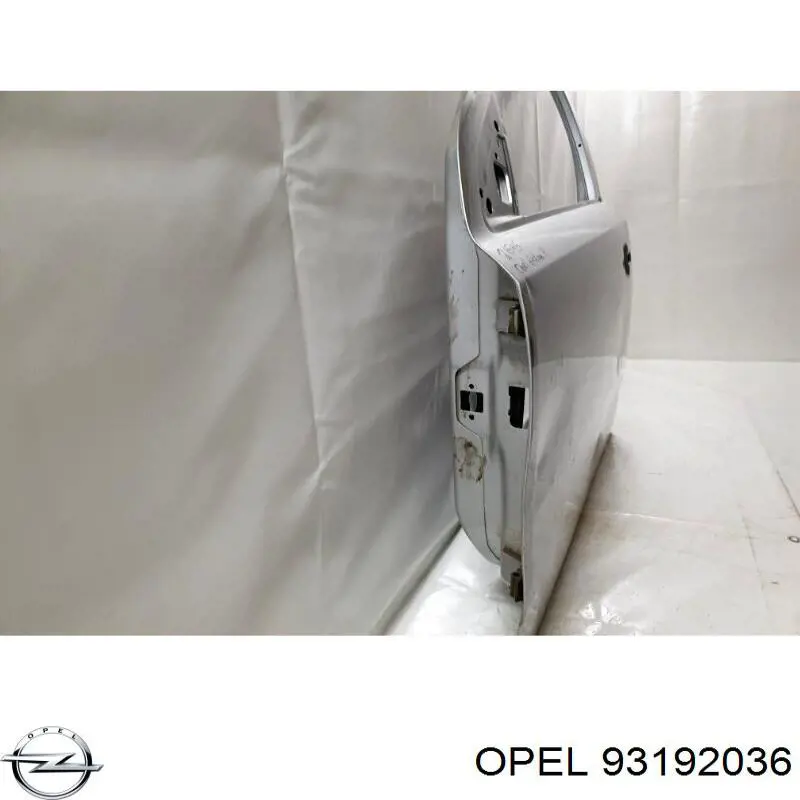 Двері передні ліві 93192036 Opel