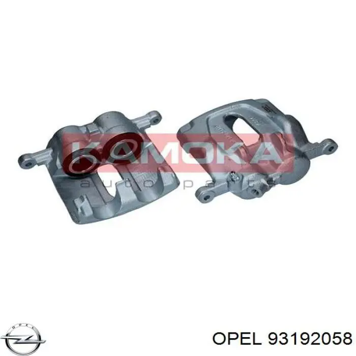 Купити 93192058 Opel Супорт гальмівний передній лівий