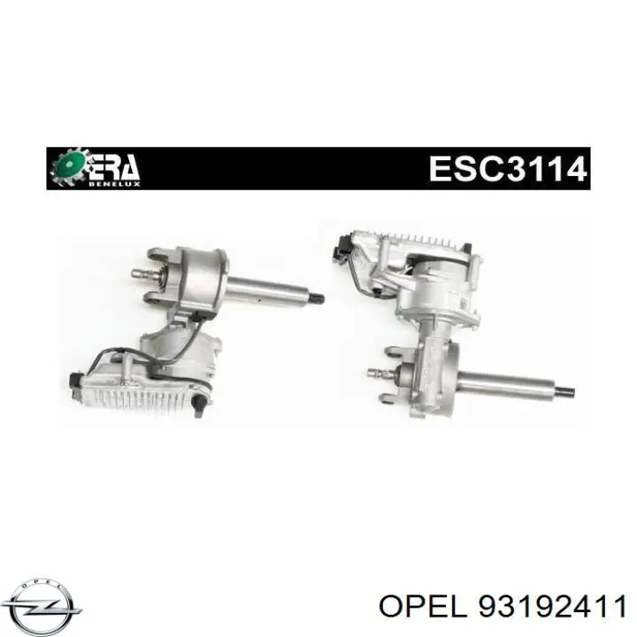 Рульова колонка Opel 93192411 ціна, від  USD