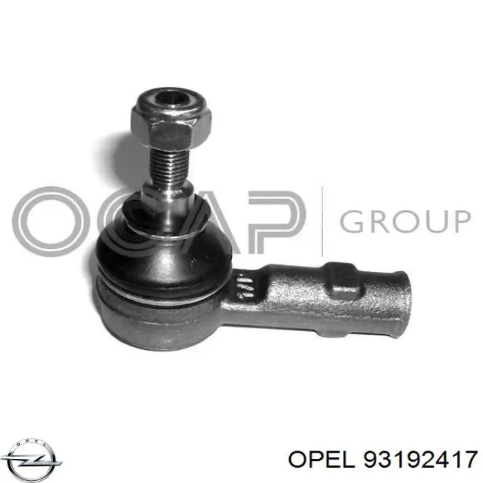 Наконечник рульовий Opel 93192417 ціна, від 10.52 USD