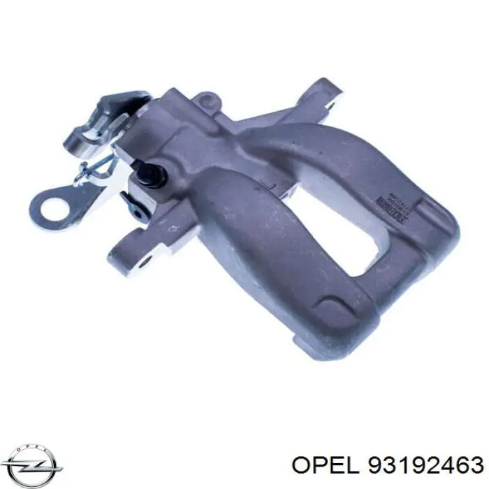 93192463 Opel Супорт гальмівний задній лівий