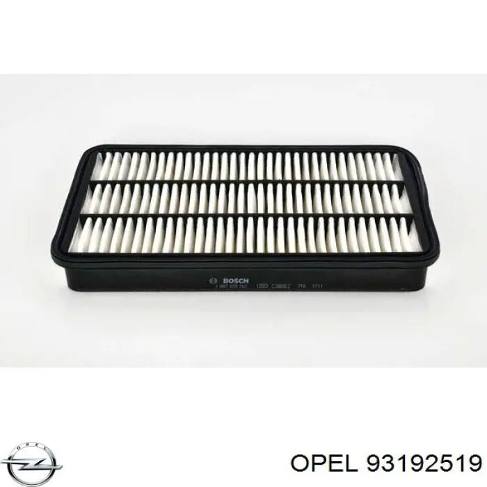 93192519 Opel фільтр повітряний