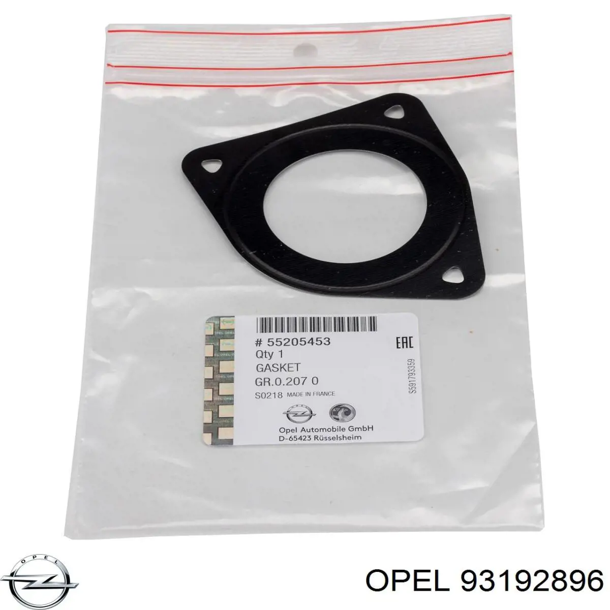 Прокладка впускного колектора Opel 5850653 ціна, від 45.94 USD