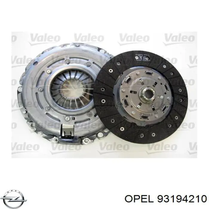 93194210 Opel Зчеплення в зборі