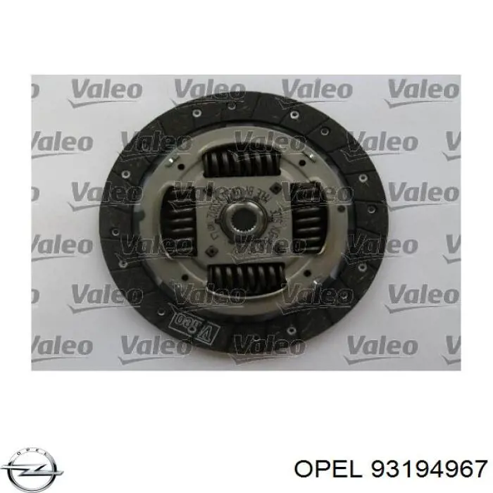 Купити 93194967 Opel Маховик із зубчастим ободом в зборі