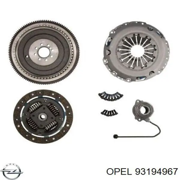 Маховик двигуна Opel 93194967 ціна, від 437.53 USD