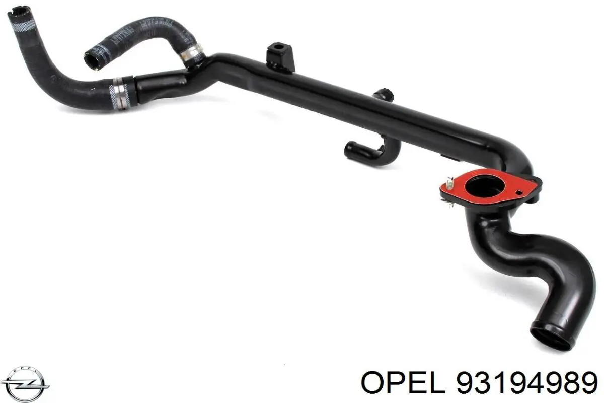 Шланг/патрубок системи охолодження Opel 93194989 ціна, від 37.29 USD