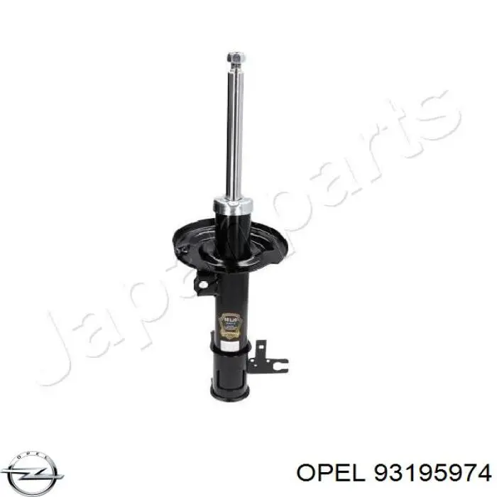 Амортизатор передній, правий Opel 93195974 ціна, від 43.89 USD