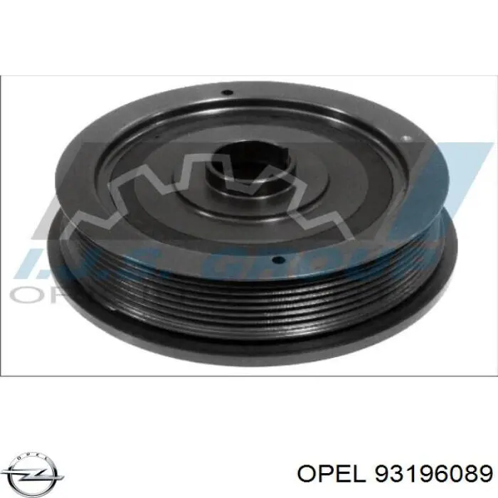 Купити 93196089 Opel Шків колінчастого вала