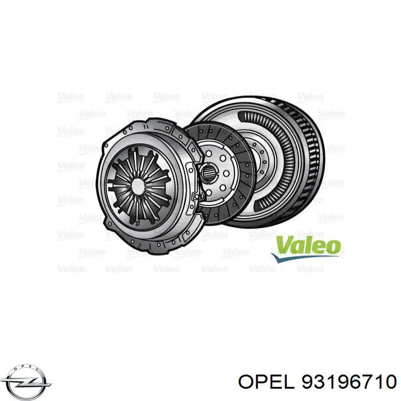 Купити 55567619 Opel Маховик із зубчастим ободом в зборі