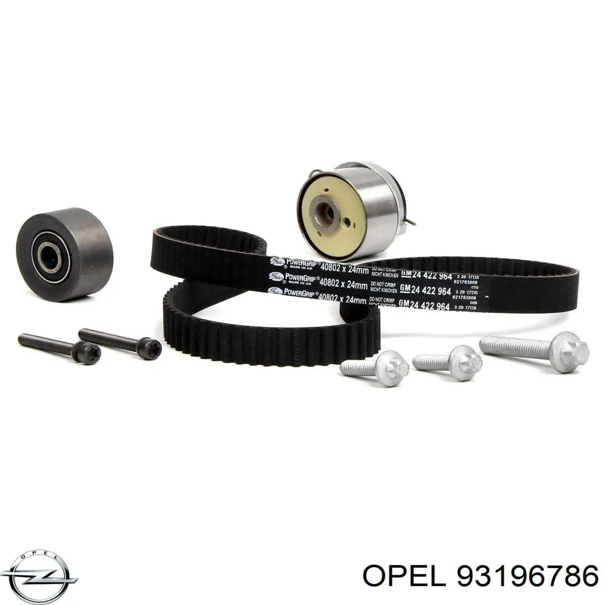 Купити 93196786 Opel ГРМ ремень