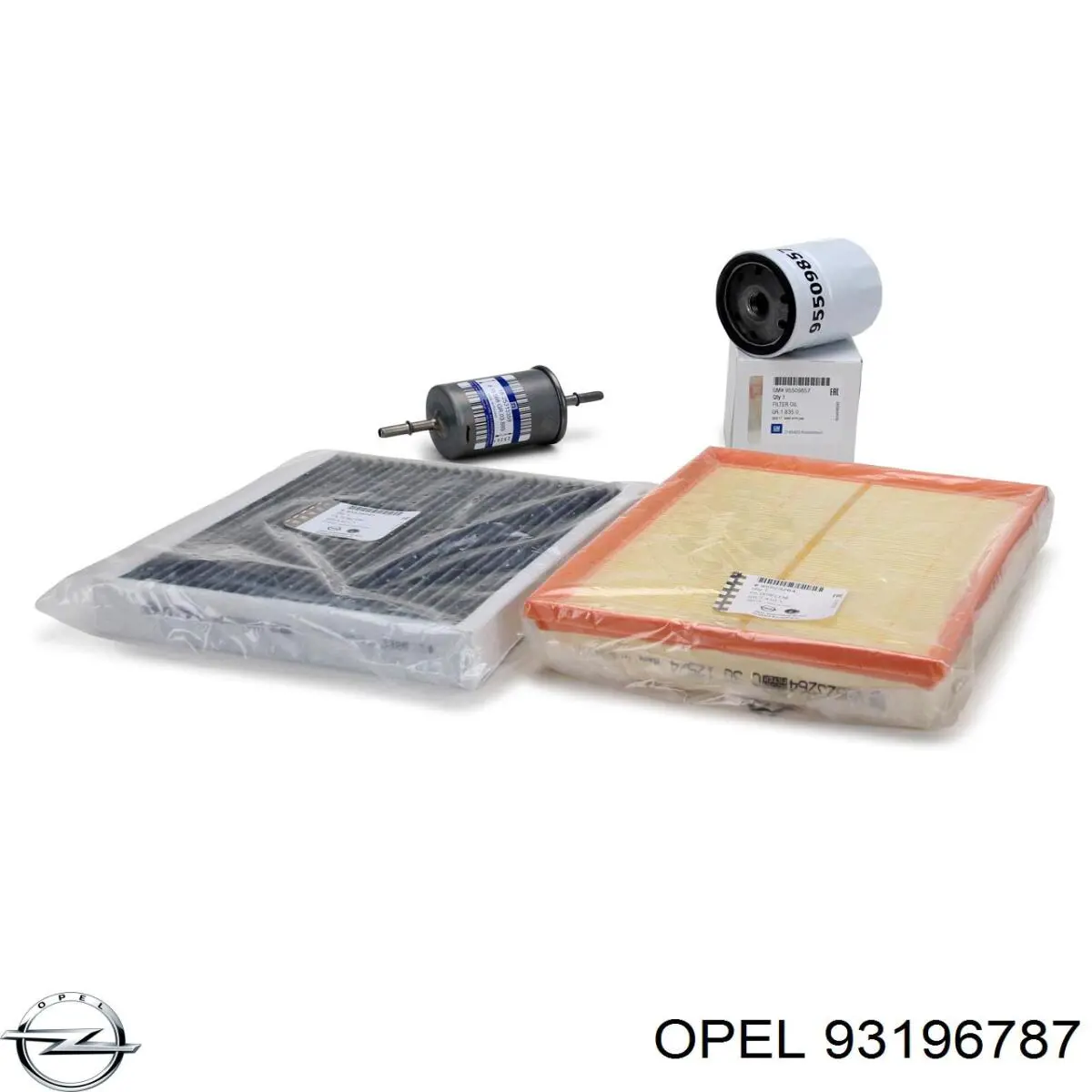 Комплект ГРМ 93196787 Opel