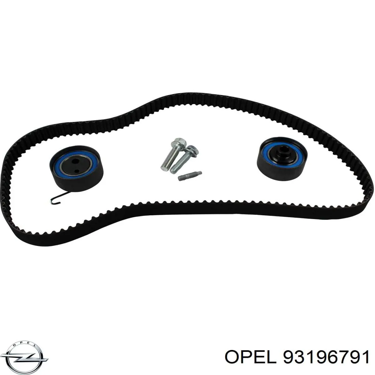 Комплект ГРМ Opel 93196791 ціна, від 82.79 USD