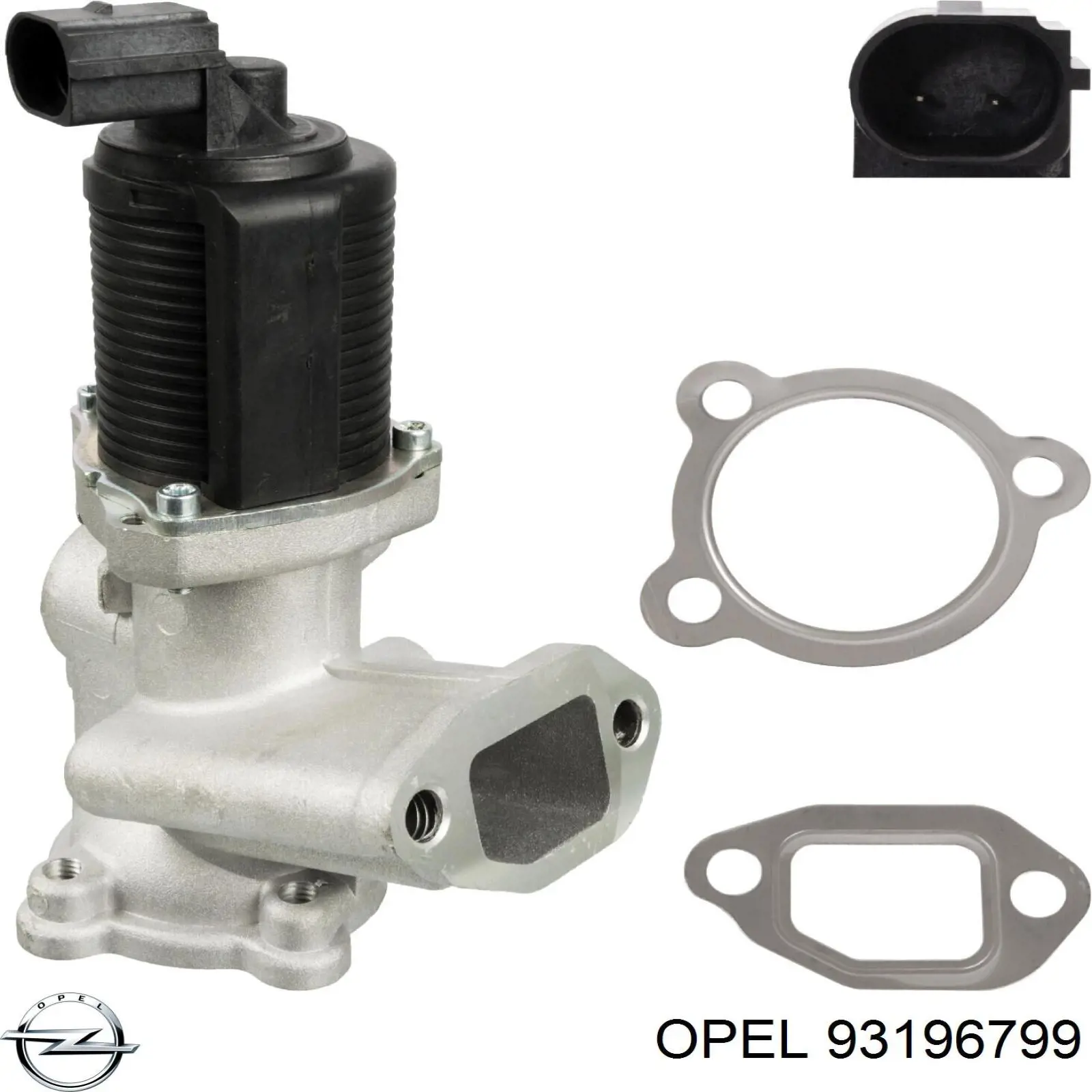 Клапан EGR Opel 93196799 ціна, від 47.46 USD