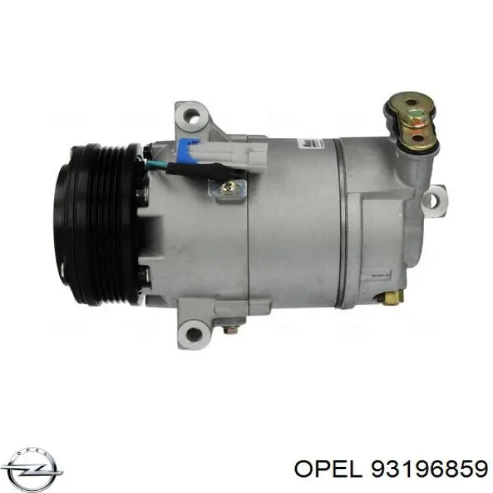 Купити 93196859 Opel Компресор кліматичної установки