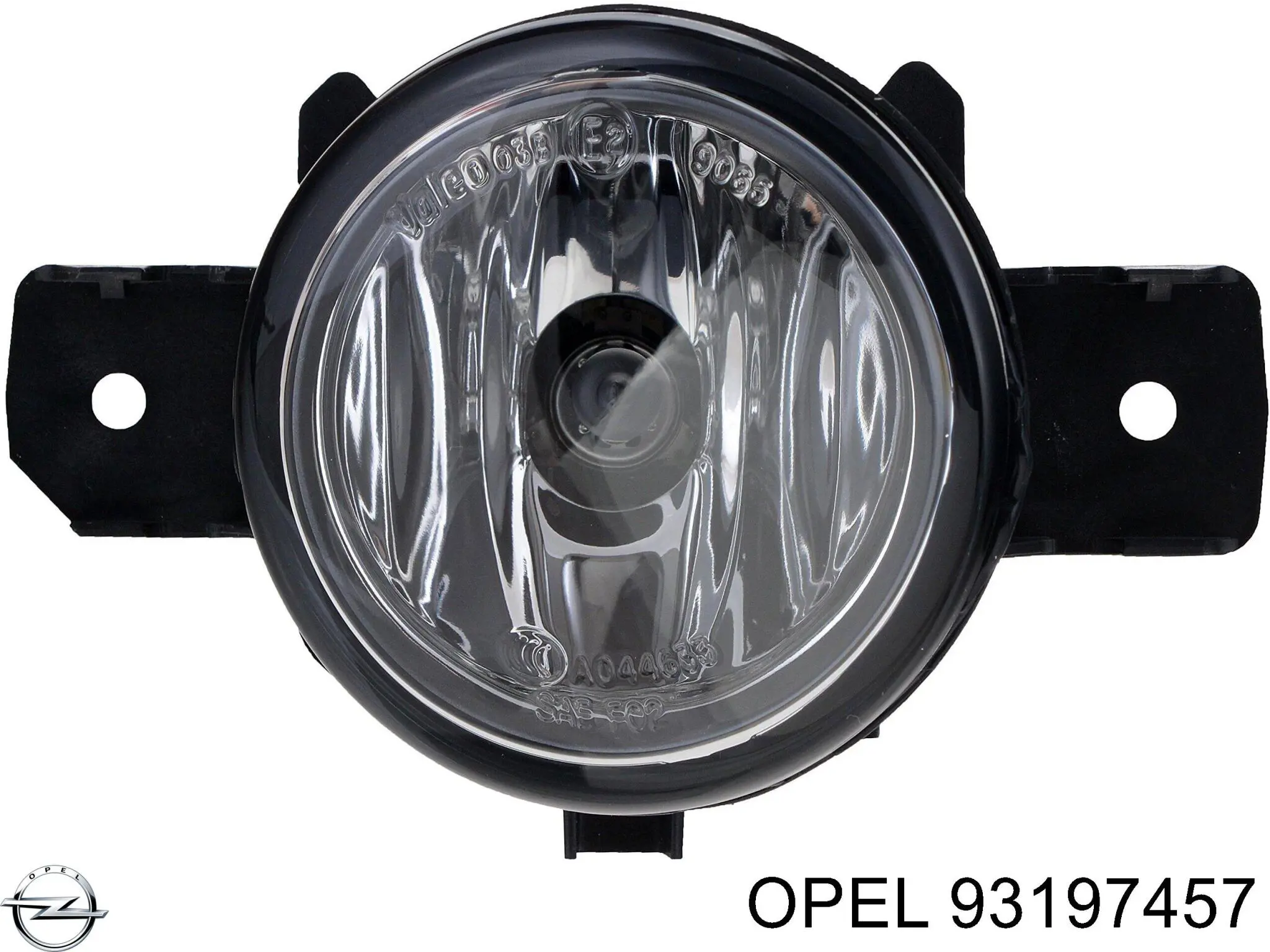 Туманка права Opel 93197457 ціна, від 19.68 USD