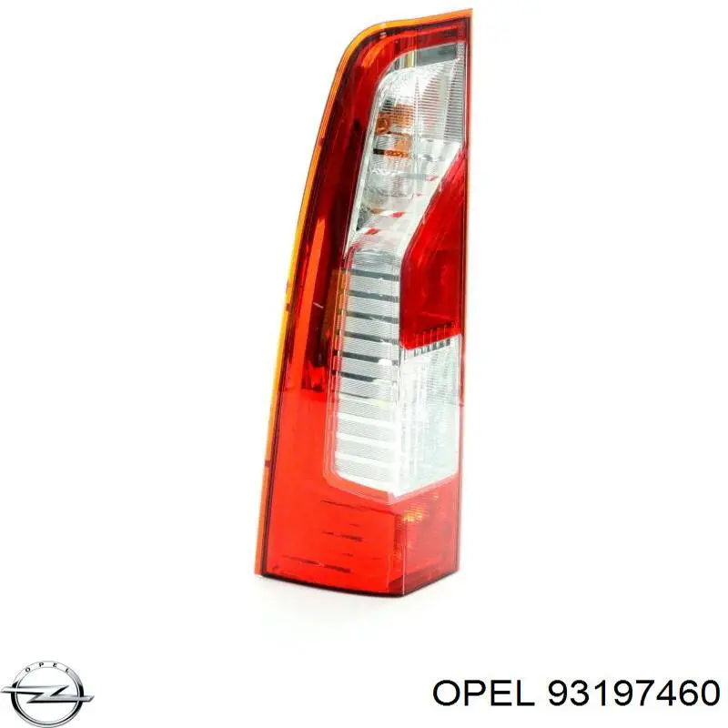 93197460 Opel Задня ліва фара