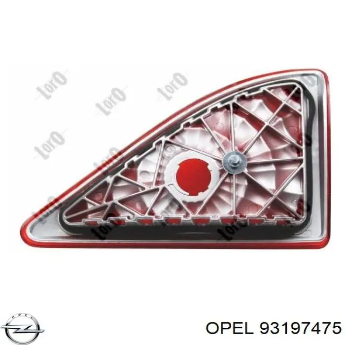 Стоп-сигнал Renault (RVI) 2654000Q0C ціна, від 16.35 USD
