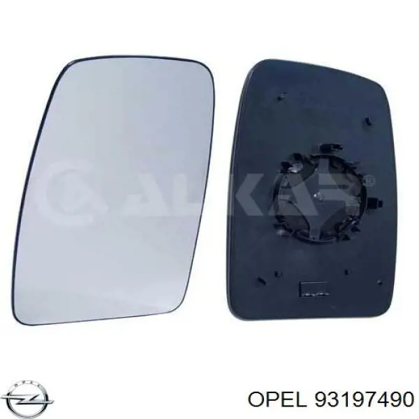 93197490 Opel Праве дзеркало заднього виду