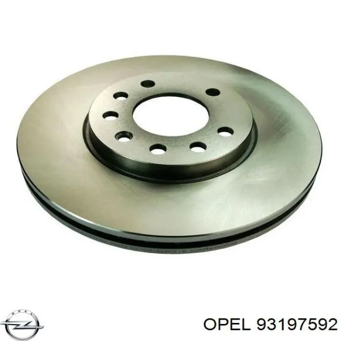 Купити 93197592 Opel Ротор гальмівний