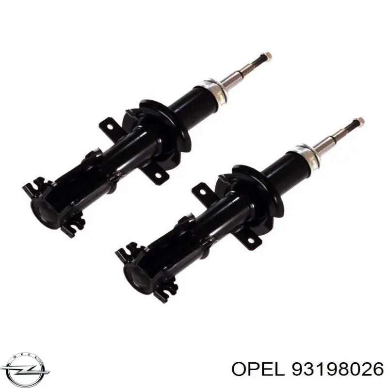 Стойка амортизатора передняя Opel 93198026 ціна, від 48.84 USD