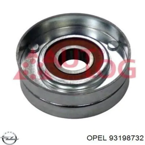 Натягувач приводного ременя Opel 93198732 ціна, від 54.12 USD