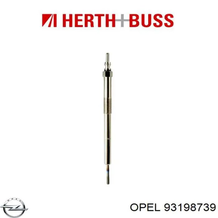 Свіча накалу Opel 93198739 ціна, від 8.29 USD