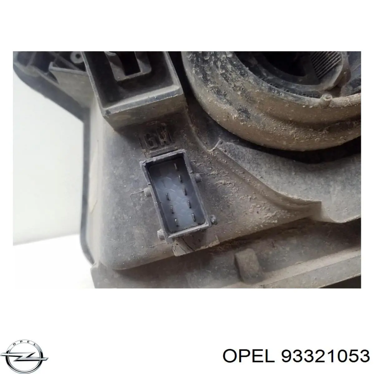 Фара правая Opel 93321053 ціна, від 96.87 USD