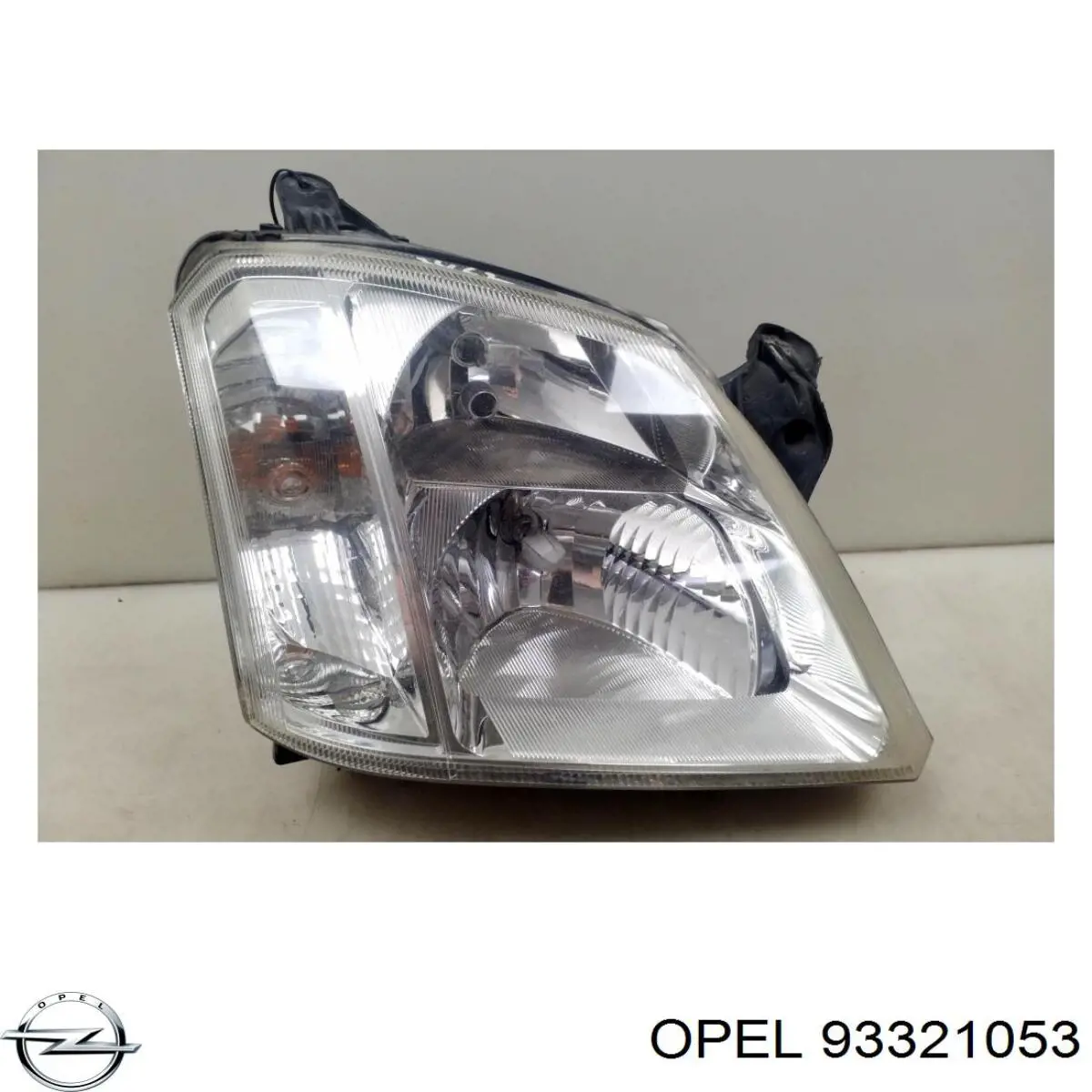 93321053 Opel Основна фара - вставка